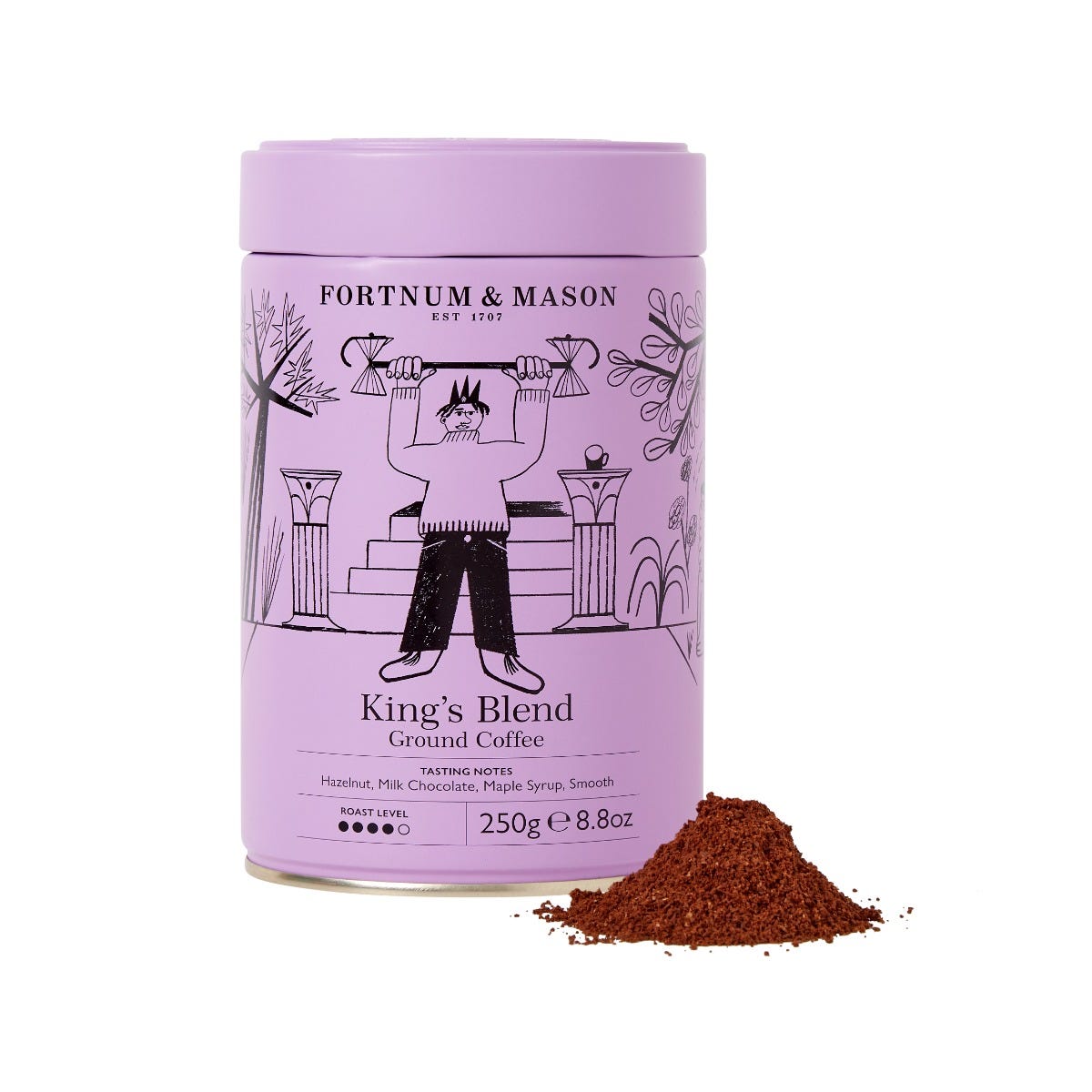 最先端 Blend King's Ground 250g Tin, Coffee コーヒー